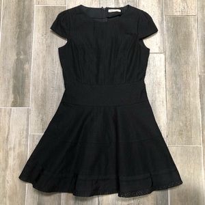 Jill by Jill Stuart Black Fit & Flare Dress